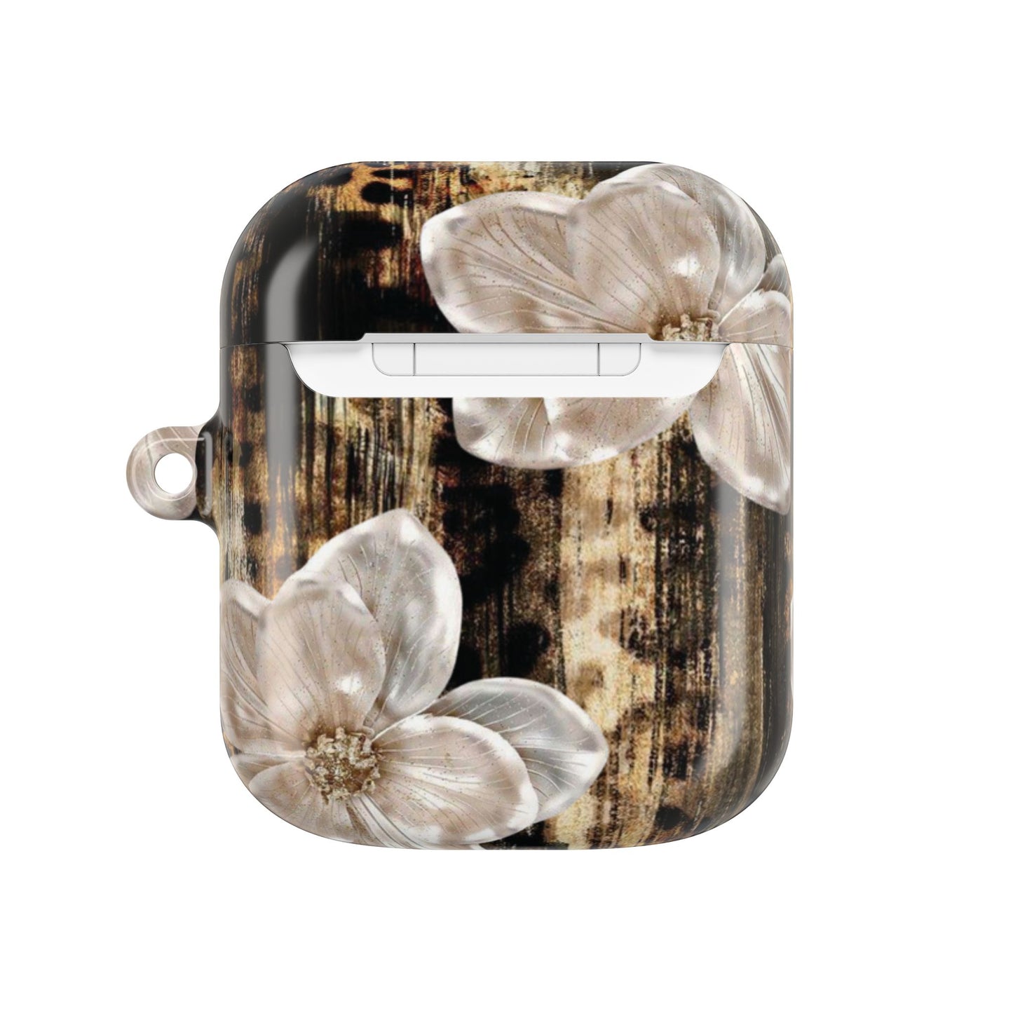 Leopard Fleur AirPod Case