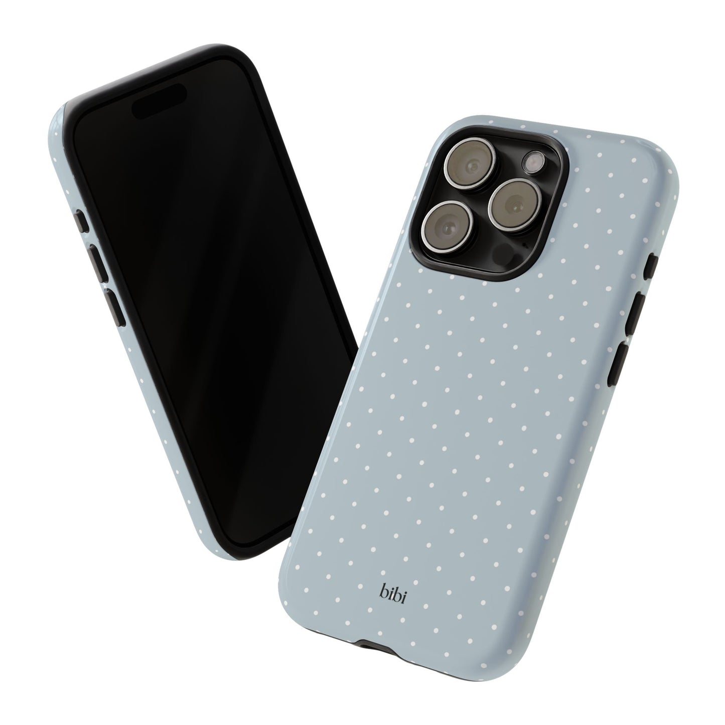 Polka Blue