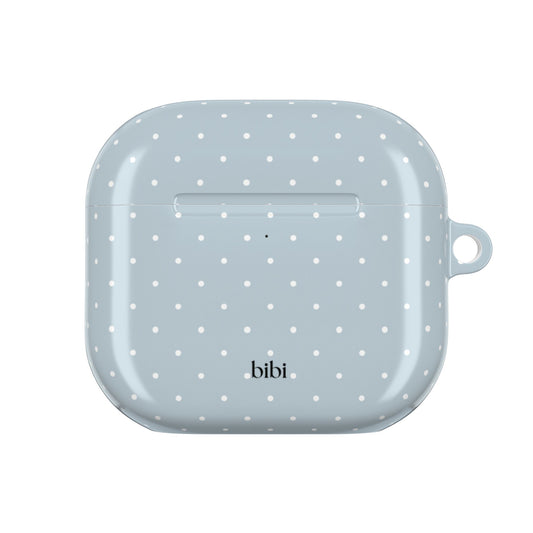 Polka Blue AirPod Case